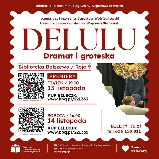 Wyjątkowy spektakl w Bolszewie – premiera już 13 listopada