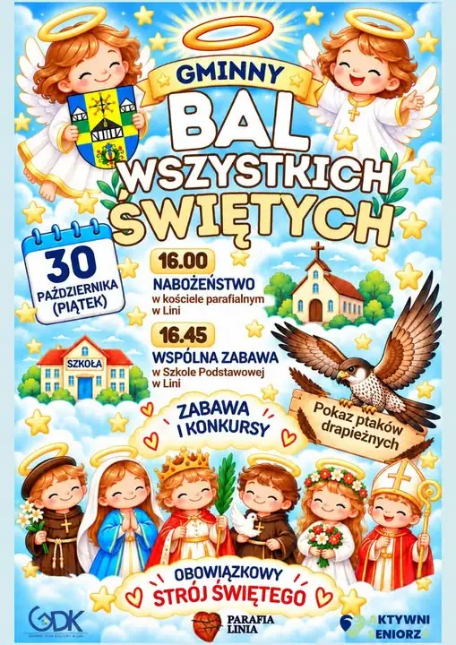 Gminny Bal Wszystkich Świętych w Lini już 30 października