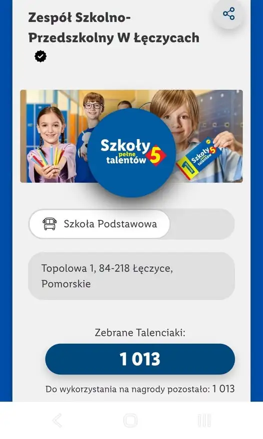 Szkoła w Łęczycach zbiera Talenciaki – zostało niewiele czasu!